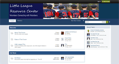 Desktop Screenshot of leagueforum.org